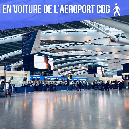 Le Nid Douillet Appartement Confortable A 5 Min Du Stade De France Et Proche De L'Aeroport Cdg Saint-Denis  Exteriör bild