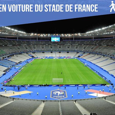 Le Nid Douillet Appartement Confortable A 5 Min Du Stade De France Et Proche De L'Aeroport Cdg Saint-Denis  Exteriör bild